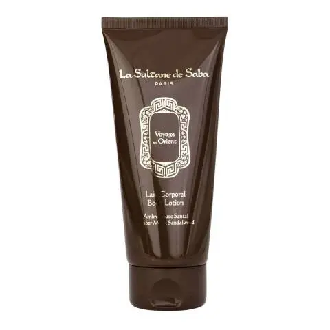 Sultane de Saba - LAIT CORPOREL VOYAGE EN ORIENT - AMBRE MUSC SANTAL TUBE 200 ML