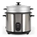 Cuiseur à riz et vapeur acier inoxydable