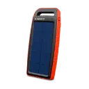 Pocket - Batterie externe solaire avec lampe torche - 10 000 mAh