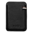 Porte-cartes avec Magnet Mobile Iconic Black