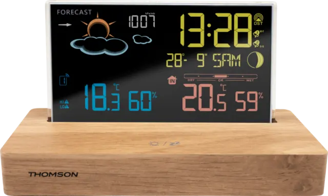 Réveil et station météo