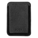 Porte-cartes avec Magnet Mobile Classic Grained Black