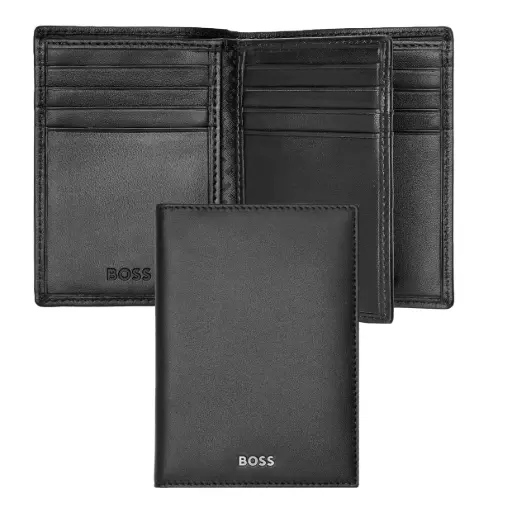Porte-cartes Trifold Classic Smooth