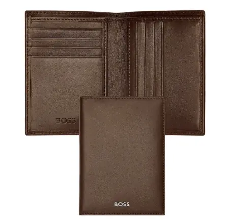Porte-cartes Double Classic Smooth