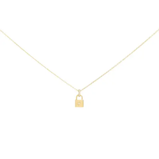 [CJC534E] Collier Violette Gold