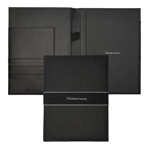 [LDM419A] Ecritoire A5 Caprio Black