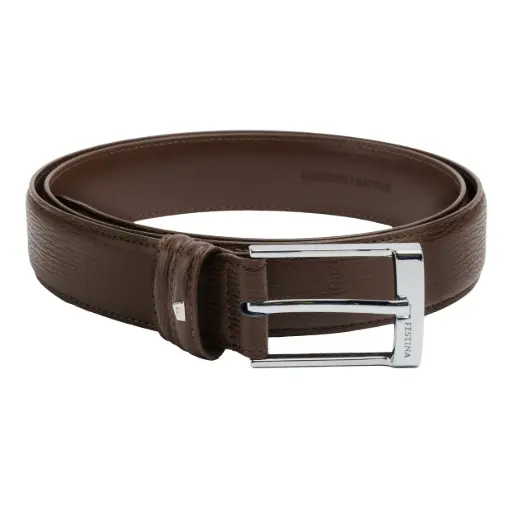 [FLB323Y085] Ceinture Chronobike Brown 85