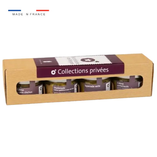 [Le coffret 4 pots "Découverte"] Le coffret 4 pots "Découverte"